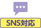 SNS対応